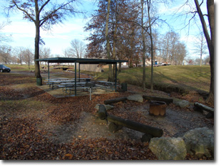 Pavilion #7 at Tri Township Park in Troy, Illinois Available for Rental for Large Groups in Illinois